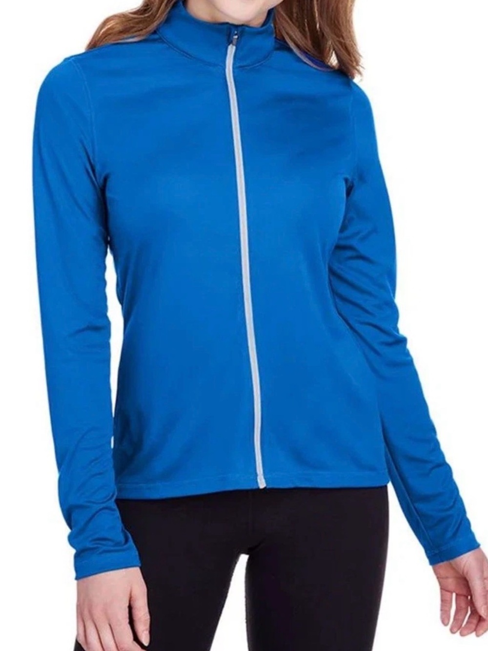 PUMA Women’s Icon Full-Zip Golf Track Jacket Lapis Blue Size XL NWT
